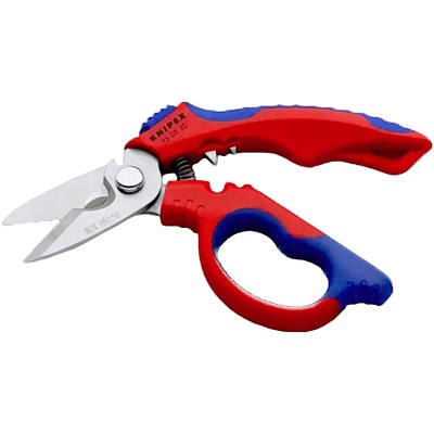 Ножиці електрика Knipex комбінованні, з подвійним гніздом для обжиму (95 05 20 SB)